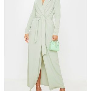 Sage Green Maxi Duster